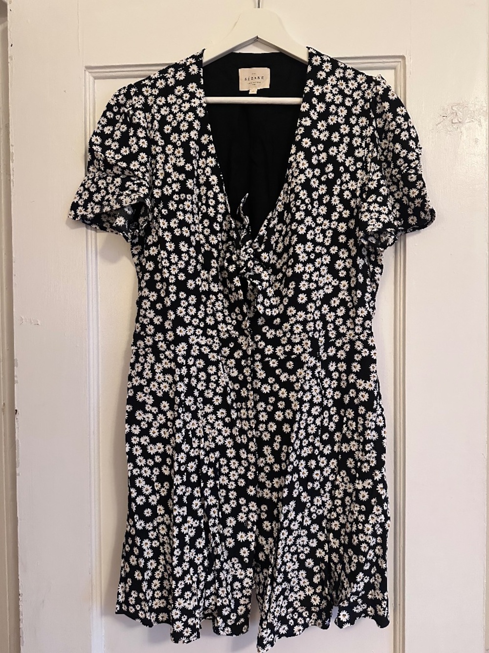 Sezane Norabel Dress Daisies - Size 44